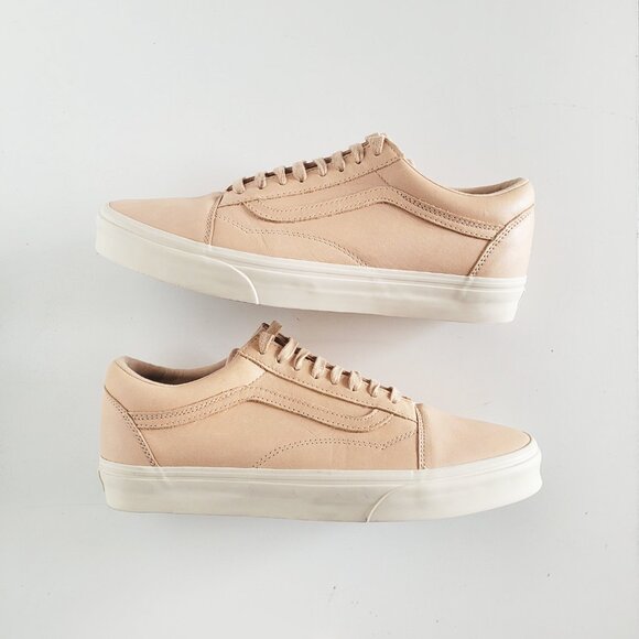 Vans Old Skool Veggie Tan Leather Sneakers - Size 8.5 - Picture 8 of 11